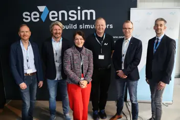 Klaus Bohdal (AUVA), Klaus Stöttner (sevensim), Tatjana Javor (Arbeitsinspektorat), Hubert Müller (AUVA), Leonhard Zauner (Vorsitzender des Landesstellenausschusses, AUVA-Linz), Gunter Seebacher (AUVA, Leiter des Unfallverhütungsdienstes)