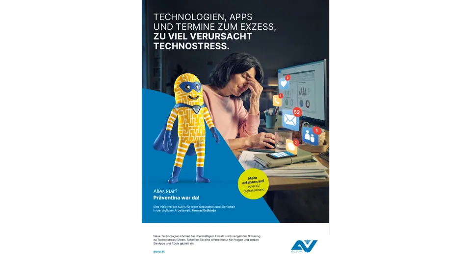 Bonus Kampagnensujet New Work – Technostress