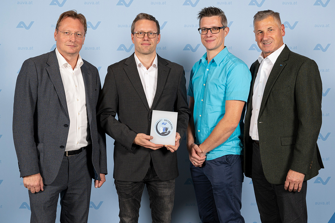 AUVA-Gütesiegel-Verleihung 2024