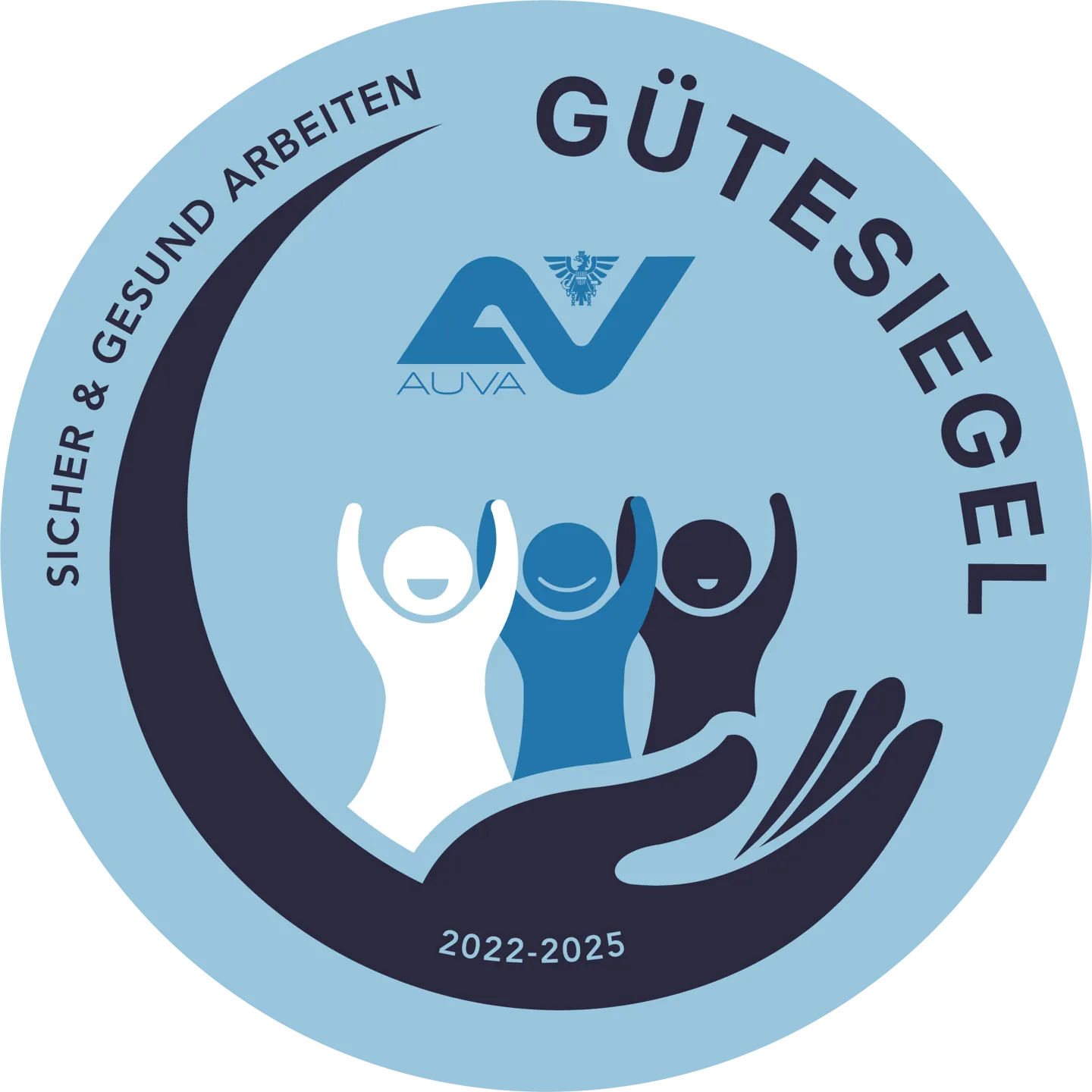 AUVA Gütesiegel 2022-2025 AUVA Gütesiegel 2022-2025
