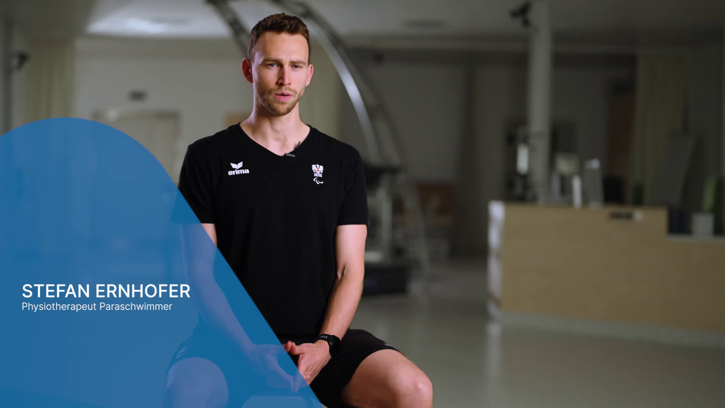 Vorschaubild aus dem Video: Physiotherapeut und Paraschwimmer Stefan Ernhofer