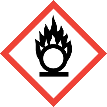 Gefahrenpiktogramm "brandfördernd"