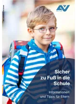 Titelbild der Elternbroschüre "Sicher zu Fuß in die Schule" Titelbild der Elternbroschüre "Sicher zu Fuß in die Schule"