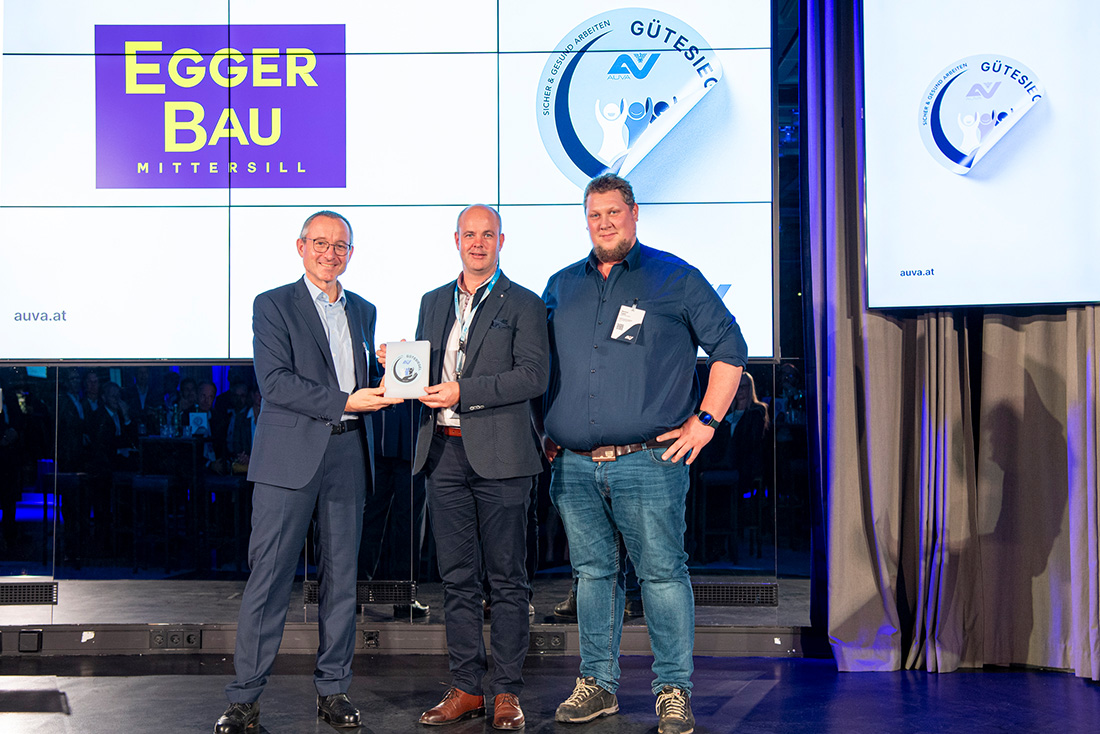 AUVA-Gütesiegel-Verleihung 2024