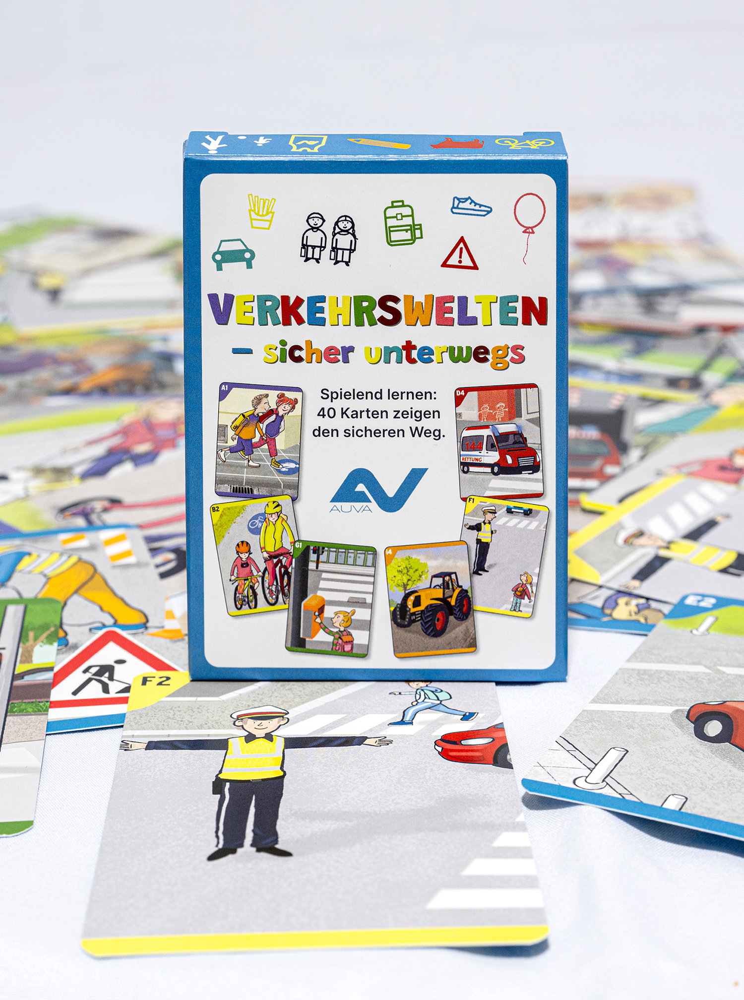 Kartenspiel "Verkehrswelten - sicher unterwegs"