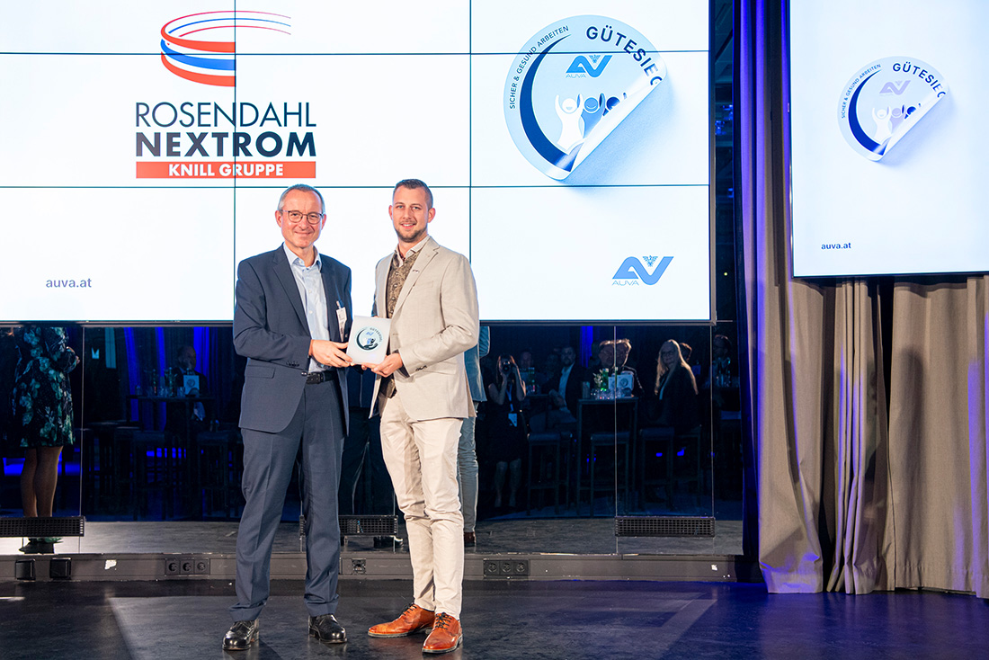 AUVA-Gütesiegel-Verleihung 2024