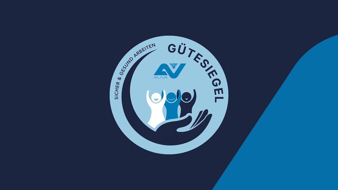 Screenshot aus dem Video zum AUVA-Gütesiegel sicher und gesund arbeiten