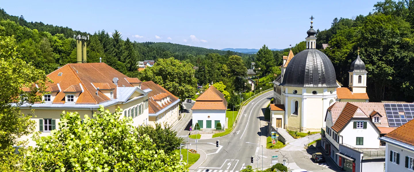 Bild der Umgebung der Rehabilitationsklinik Tobelbad