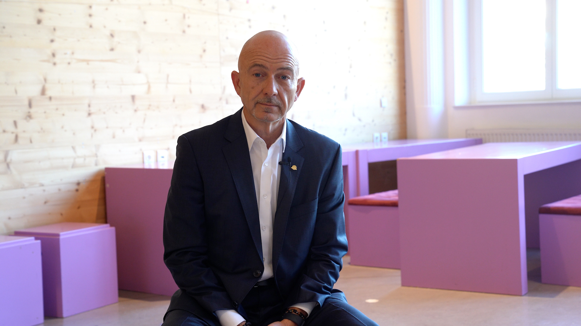 Ing. Gerhard Stockhammer zum Interview im Technischen Museum Wien