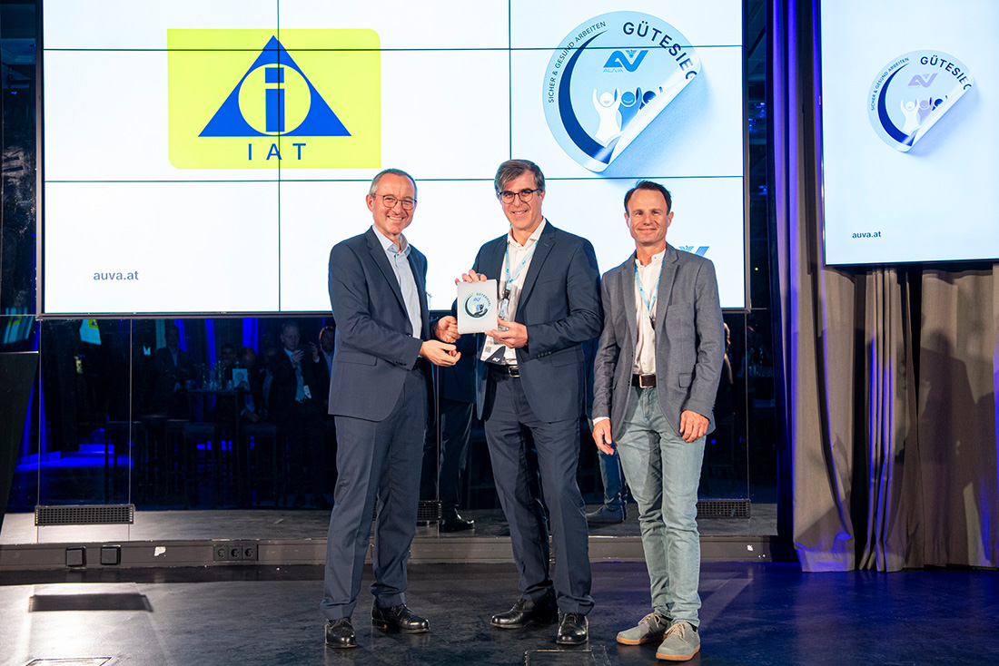 AUVA-Gütesiegel Verleihung 2024