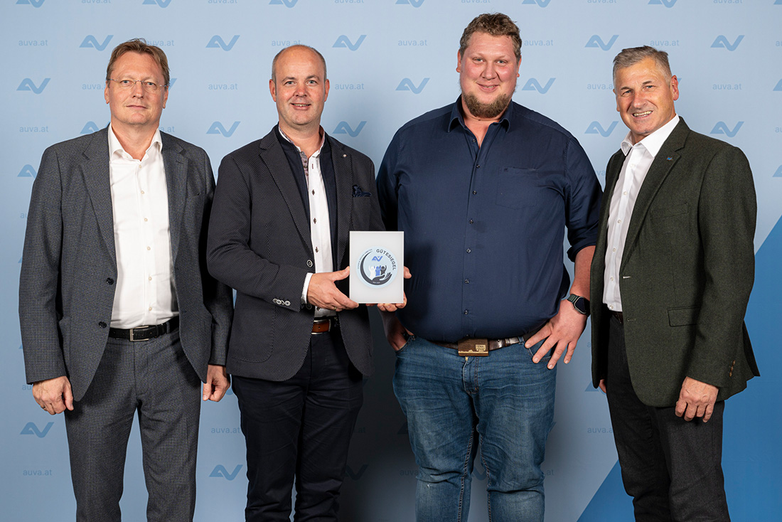 AUVA-Gütesiegel-Verleihung 2024