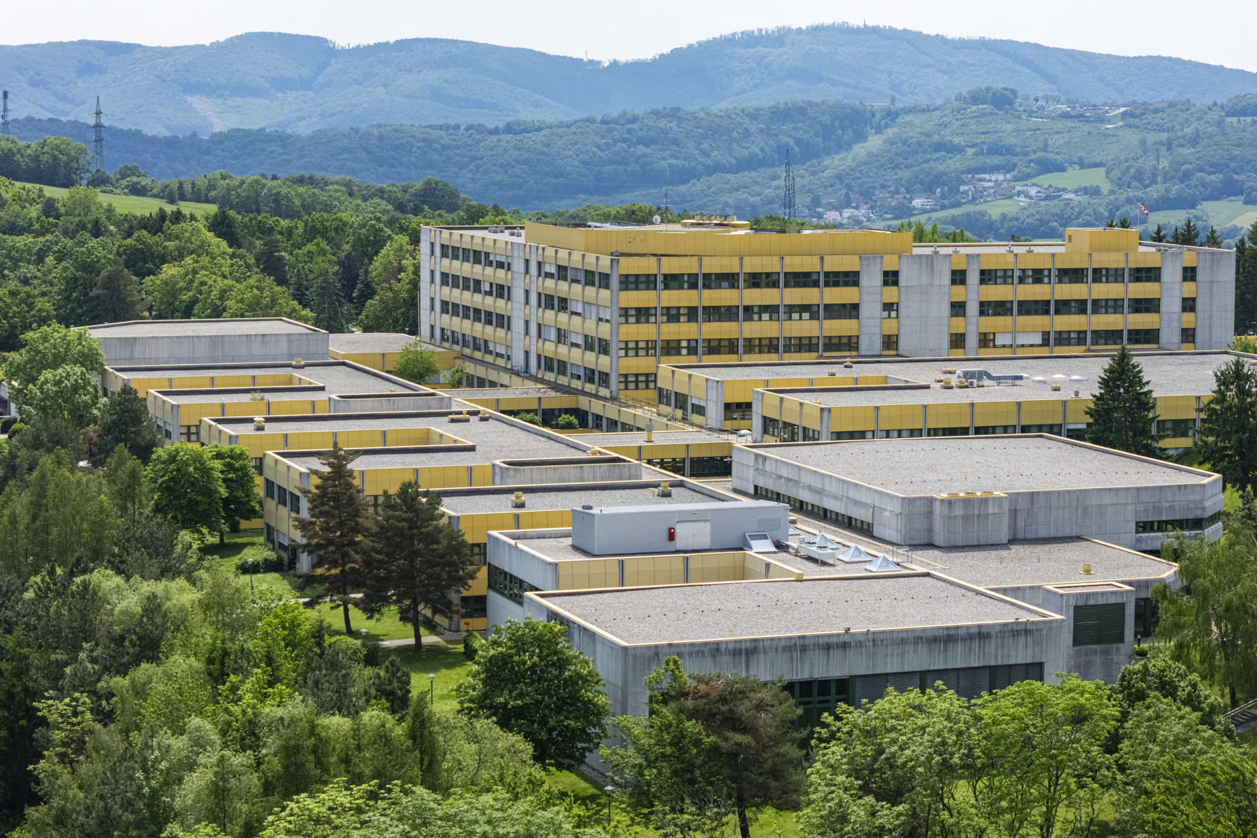 Außenaufnahme des AUVA-Rehabilitationszentrums Weißer Hof