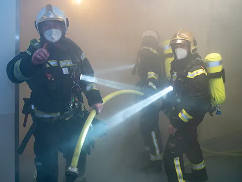 Übung - Brand, Bettenstation Übung - Brand, Bettenstation