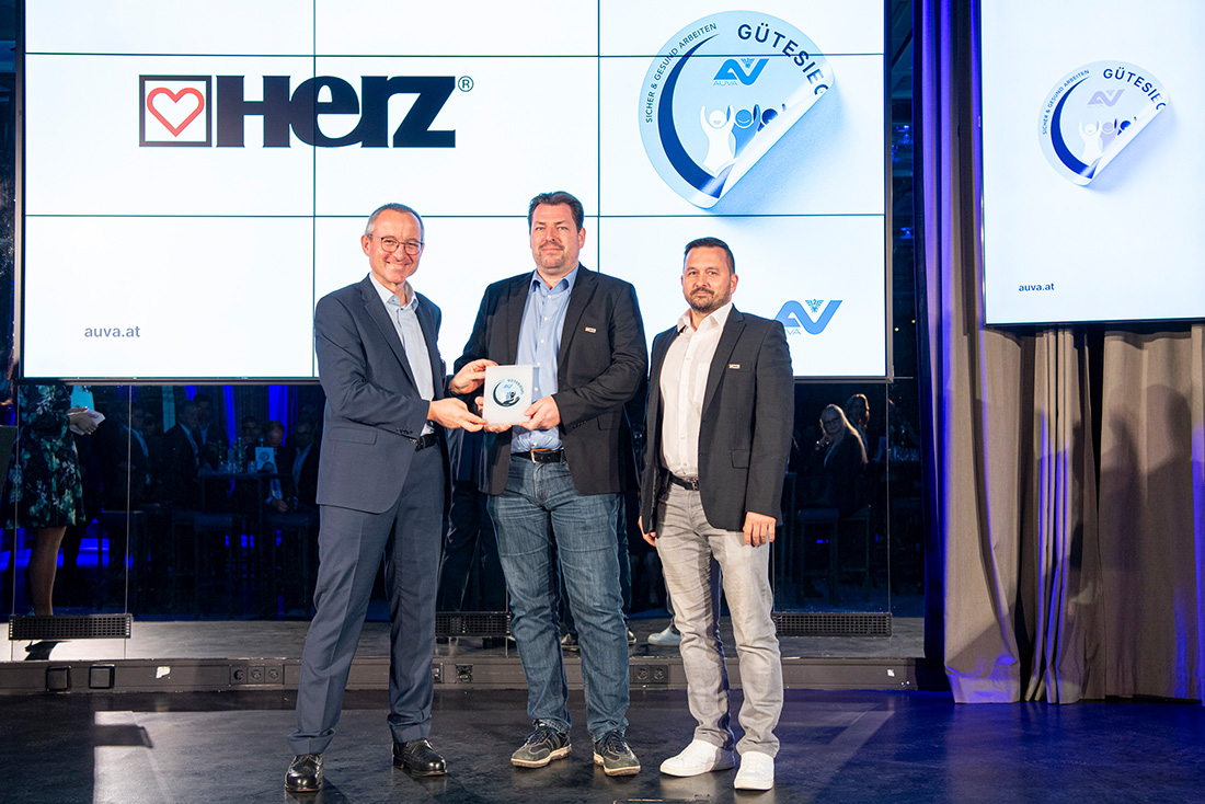 AUVA-Gütesiegel Verleihung 2024