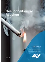 Titelbild Merkblatt "M 015 Gesundheitsrisiko Rauchen"