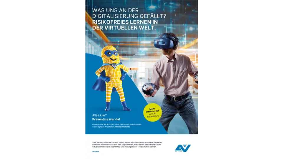 Bonus Kampagnensujet Digital unterstützende Systeme – VR-Brille