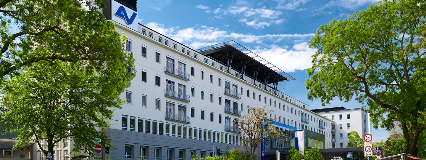 Außenaufnahme des Traumazentrums Wien Meidling 