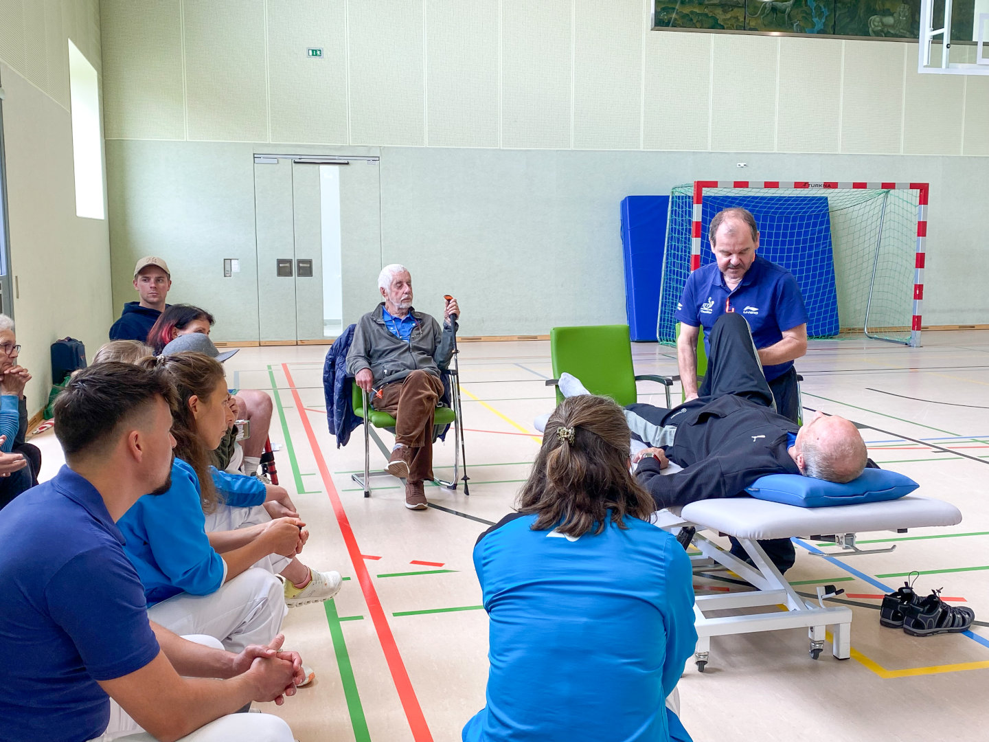 Praktische Übung beim Klassifizierungsworkshop