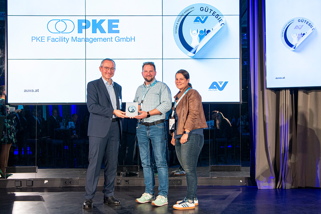 AUVA-Gütesiegel-Verleihung 2024