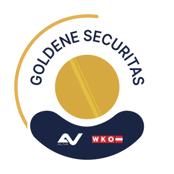 Logo der Goldenen Securitas Logo der Goldenen Securitas