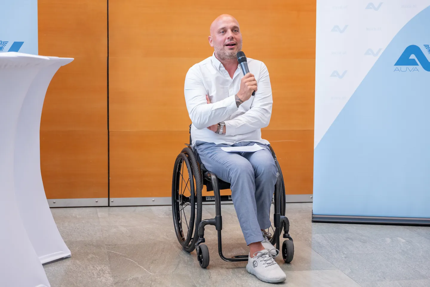 PA 2023-09-27 AUVA-"Back to Life"-Award NÖ für Gerhard Holnsteiner aus Krems (2) - Preisträger Gerhard Holnsteiner - Preisträger AUVA-"Back to Life"-Award NÖ