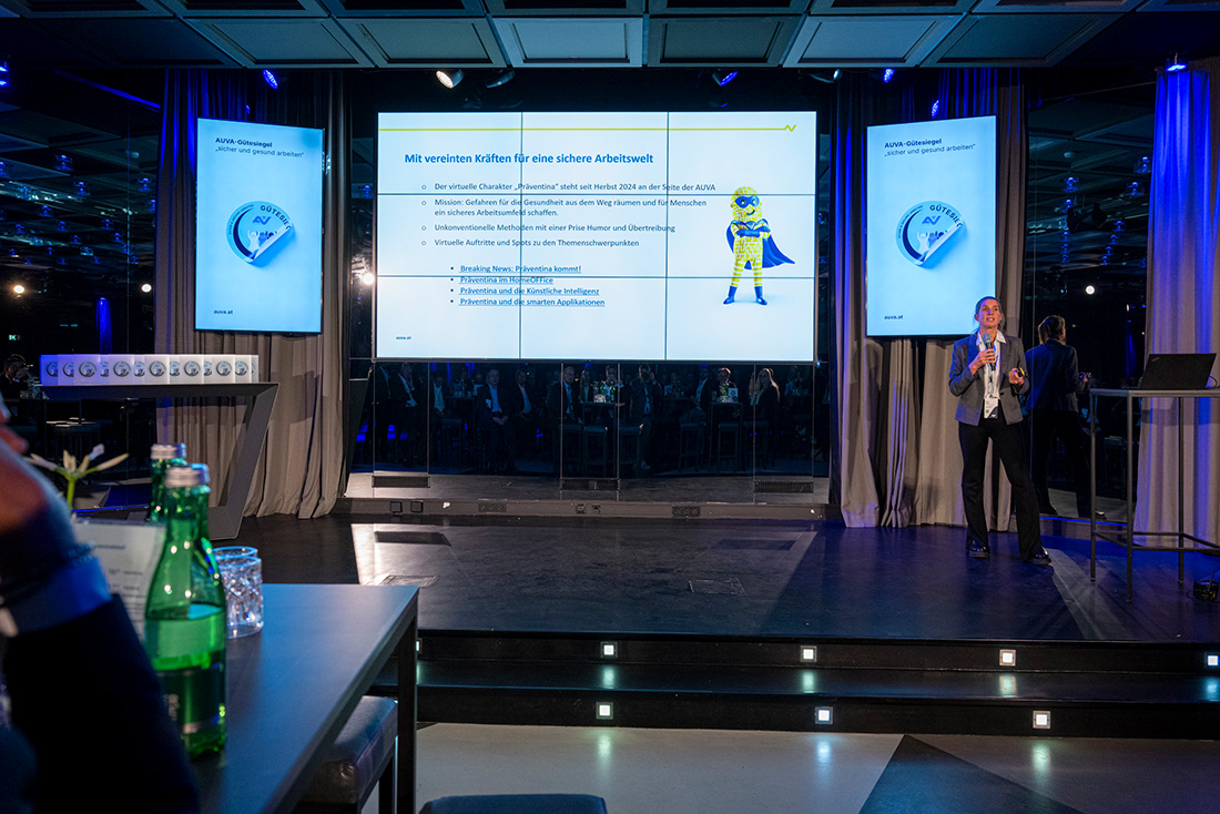 AUVA-Gütesiegel-Verleihung 2024