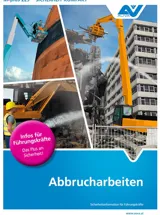 Titelbild des Merkblattes "M.plus 225 Abbrucharbeiten" Titelbild des Merkblattes "M.plus 225 Abbrucharbeiten"