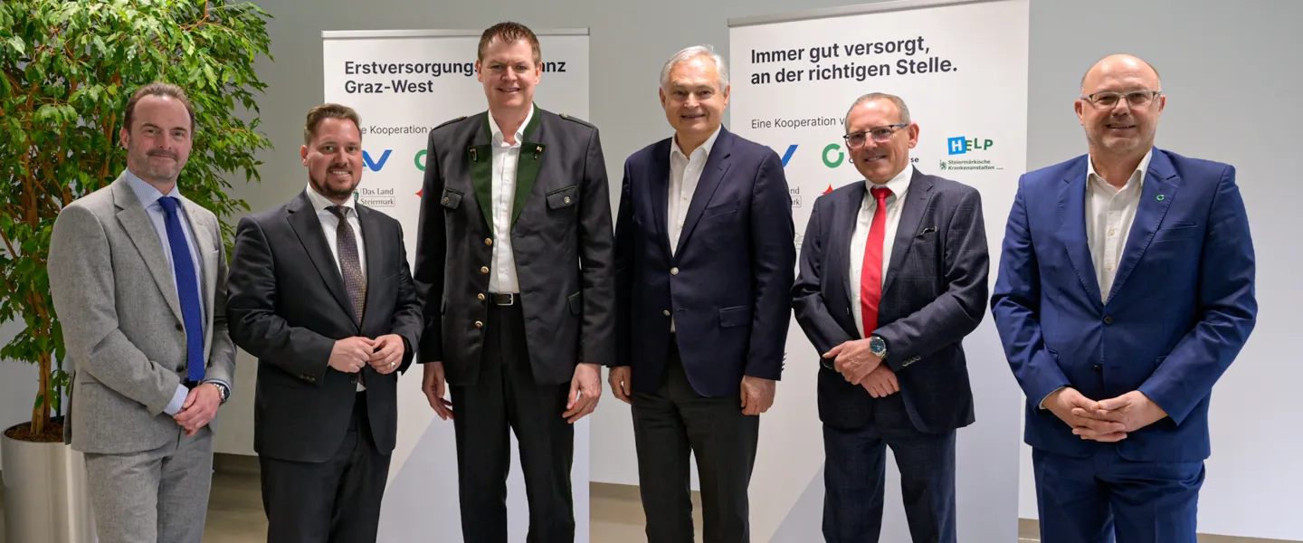 Hochrangige Vertreter der Kooperationspartner der EVA im Rahmen der offiziellen Eröffnung am 26.03.2025